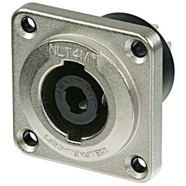 Main product image for Neutrik NLT4MP Speakon STX 4P Male Chassis Connect 092-339